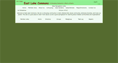Desktop Screenshot of eastlakecommons.org